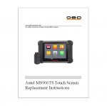 Touch Screen Digitizer Replacement for Autel MaxiSys MS906TS